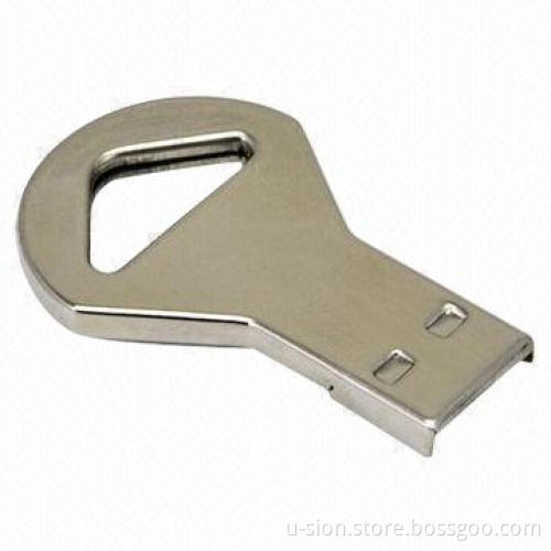 Key-shaped USB Pen Drive with Fashionable Design, 20 to 90% RH Relative Humidity